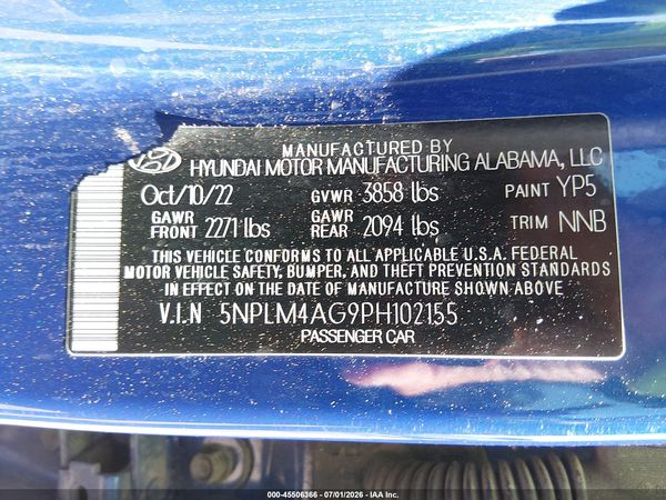 2023 HYUNDAI ELANTRA SEL
