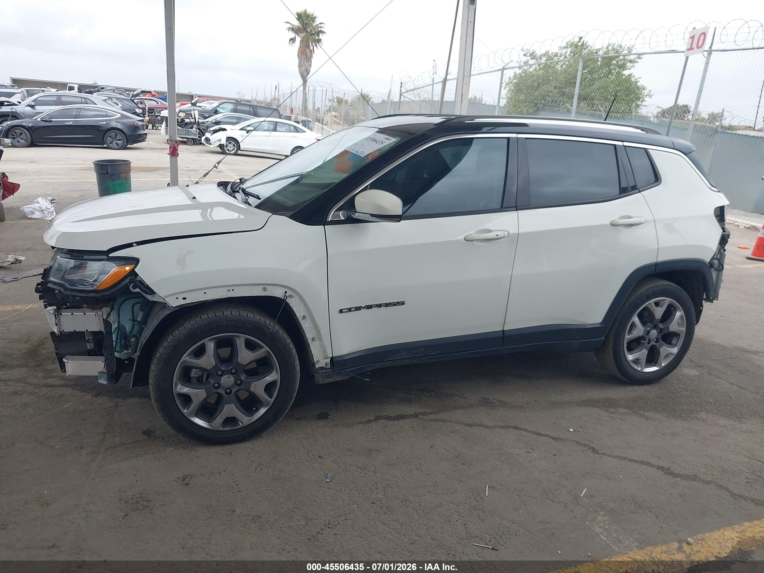 2020 JEEP COMPASS LIMITED FWD