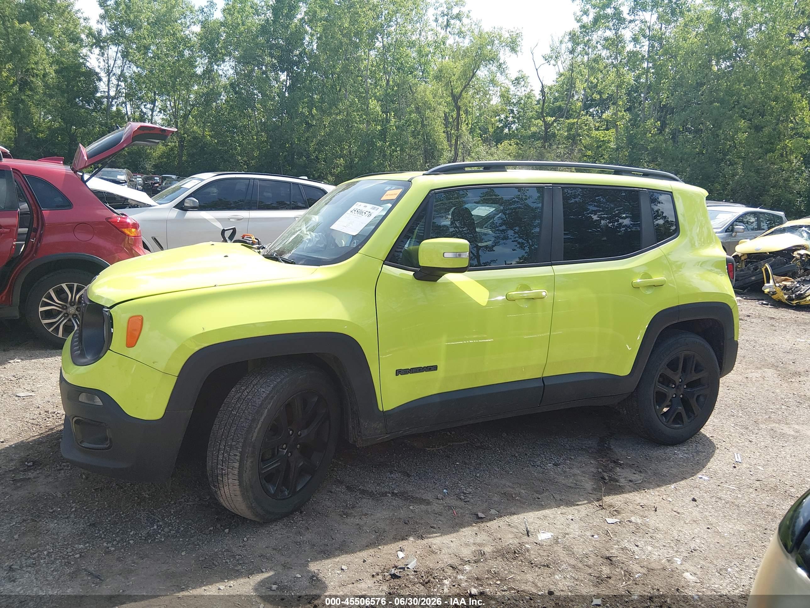 2018 JEEP RENEGADE ALTITUDE FWD