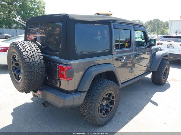 2019 JEEP WRANGLER UNLIMITED SPORT ALTITUDE 4X4