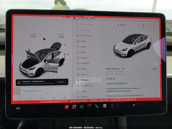 2021 TESLA MODEL Y