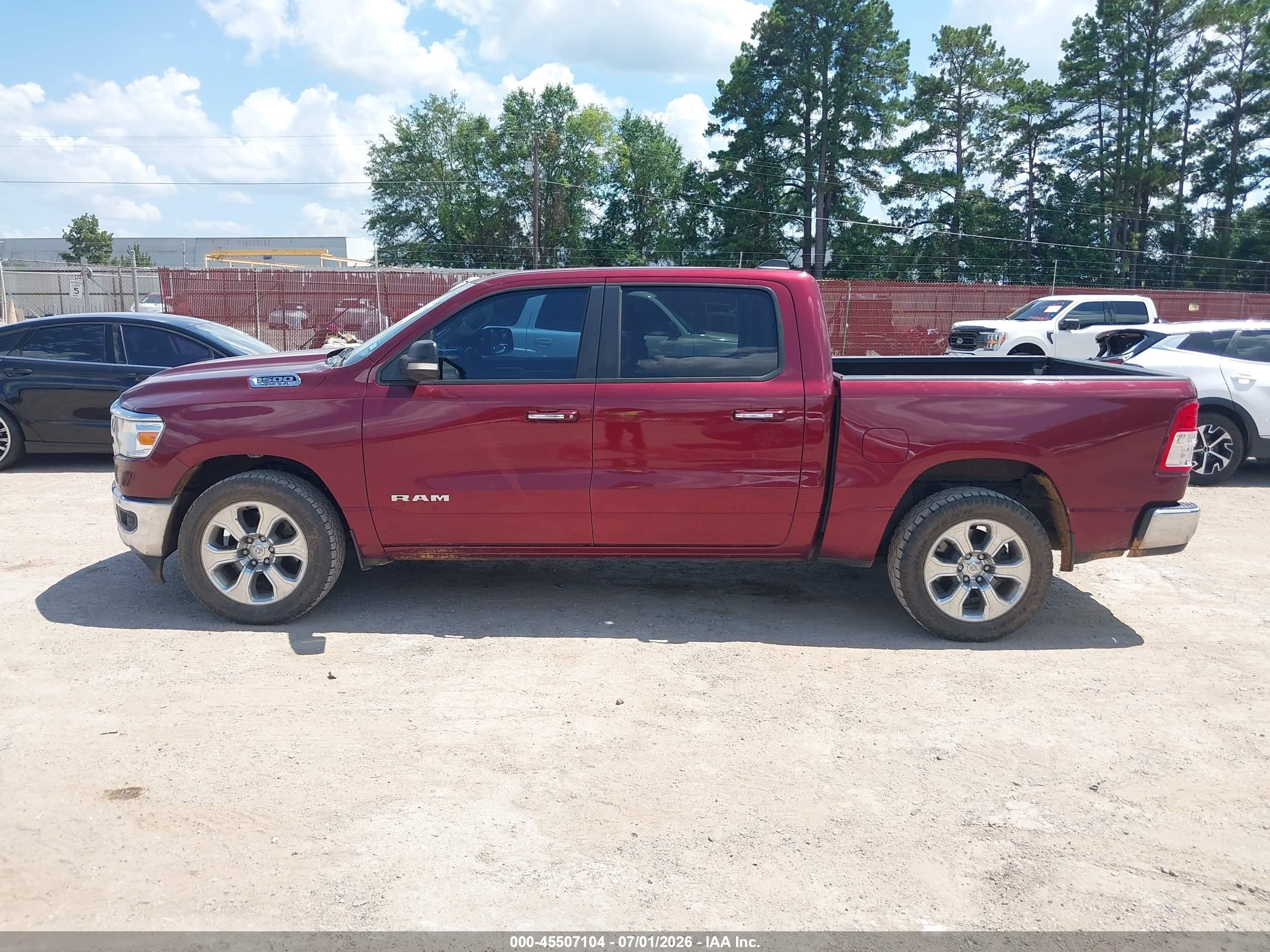 2020 RAM 1500 BIG HORN  4X2 5'7 BOX
