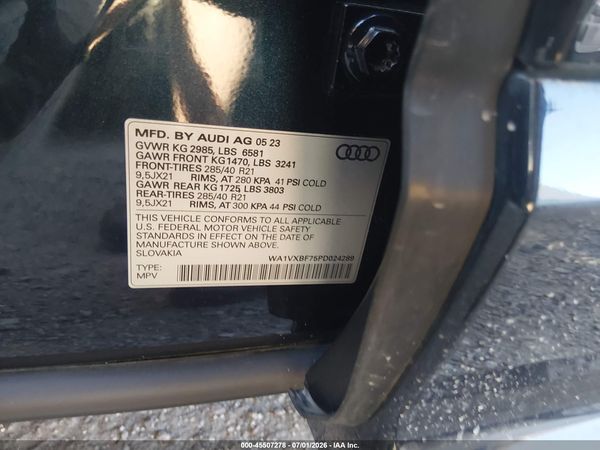 2023 AUDI Q7