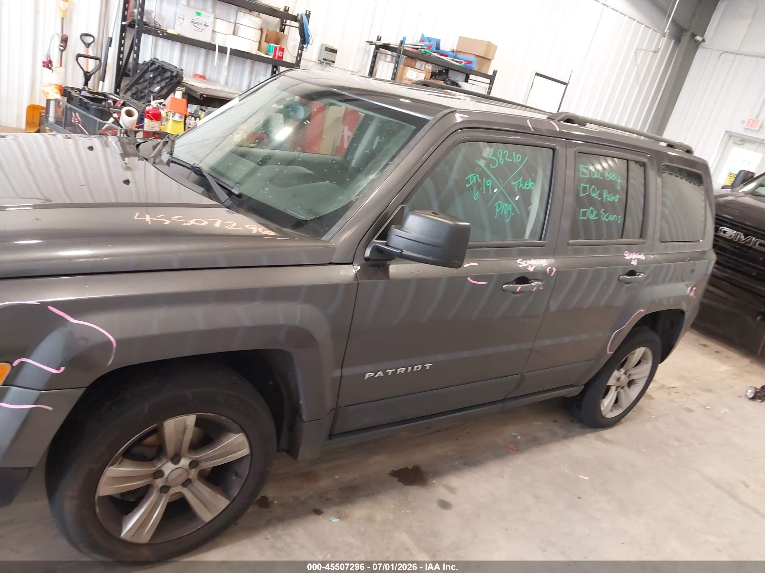 2016 JEEP PATRIOT LATITUDE
