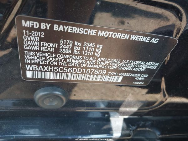 2013 BMW 528I XDRIVE