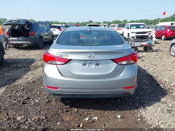 2016 HYUNDAI ELANTRA