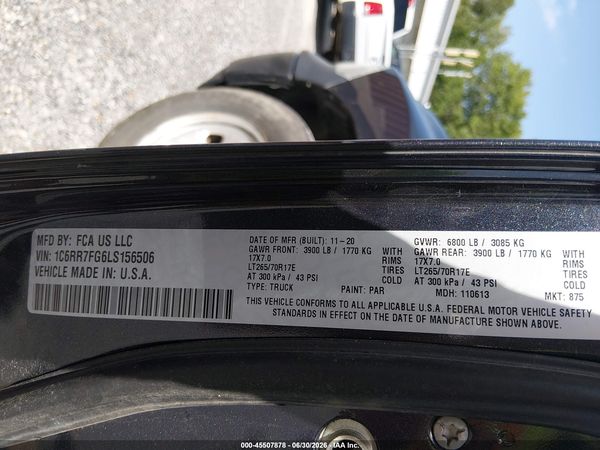 2020 RAM 1500 CLASSIC Tradesman, ST