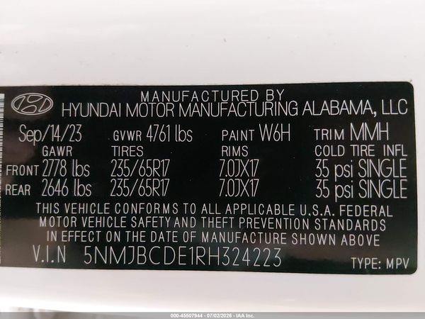 2024 HYUNDAI TUCSON SEL