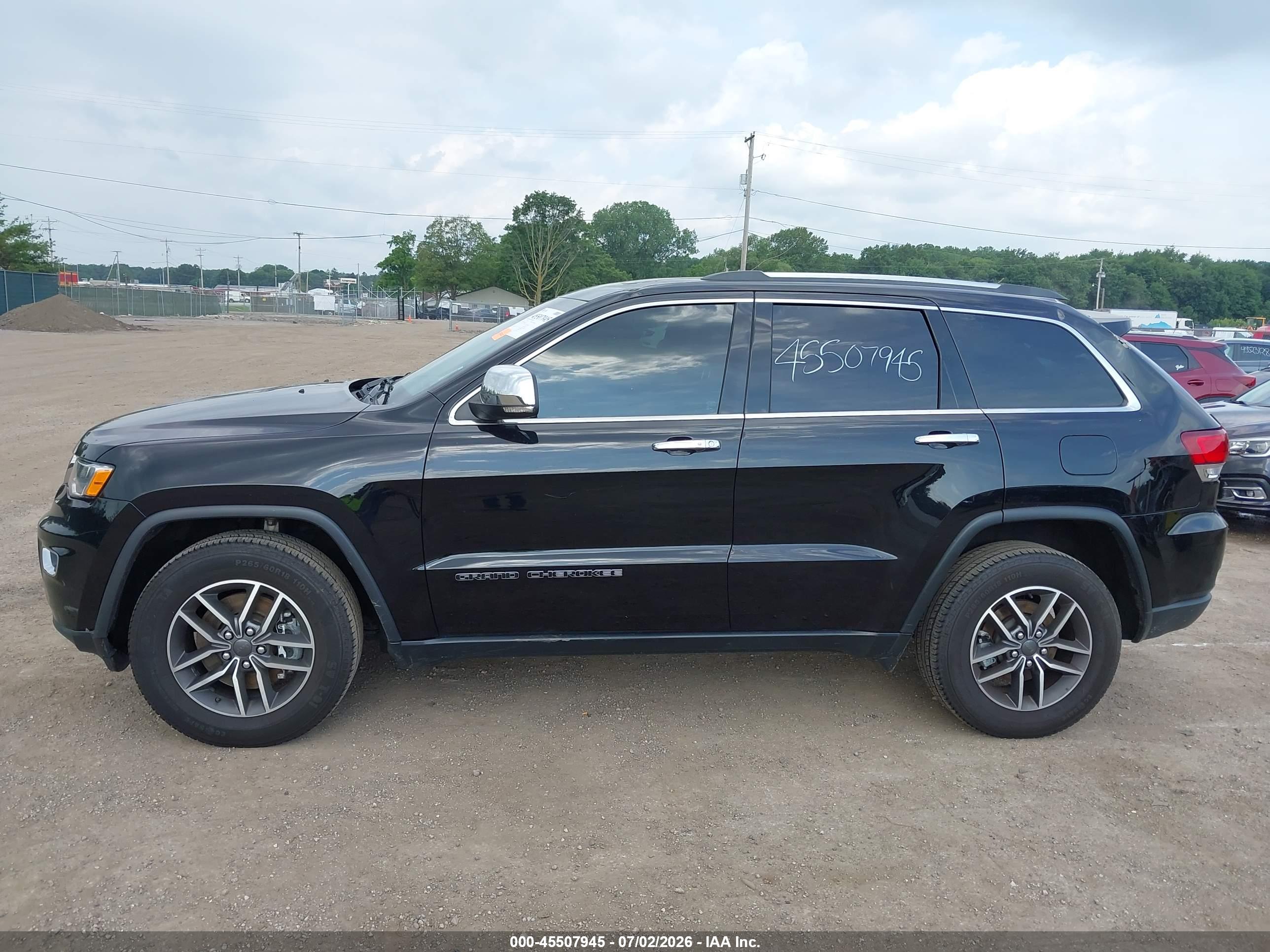 2021 JEEP GRAND CHEROKEE LIMITED 4X4