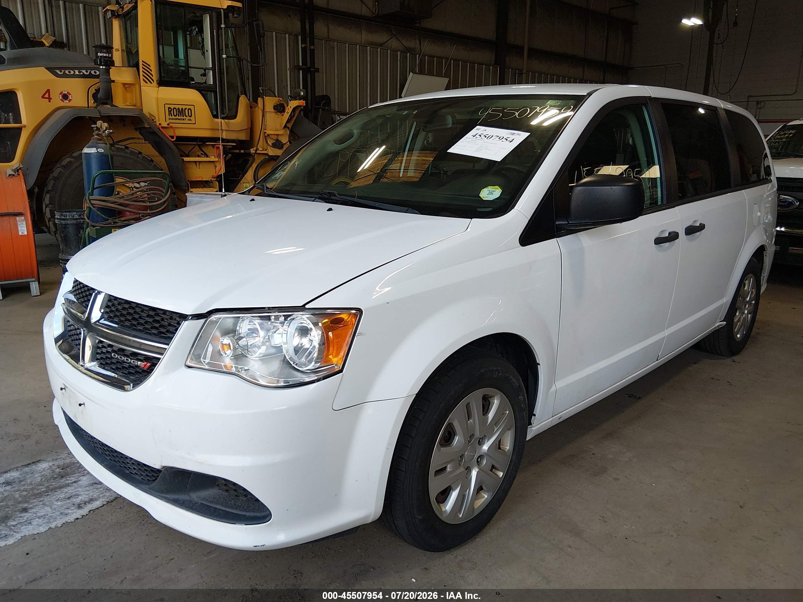 2019 DODGE GRAND CARAVAN SE — I2
