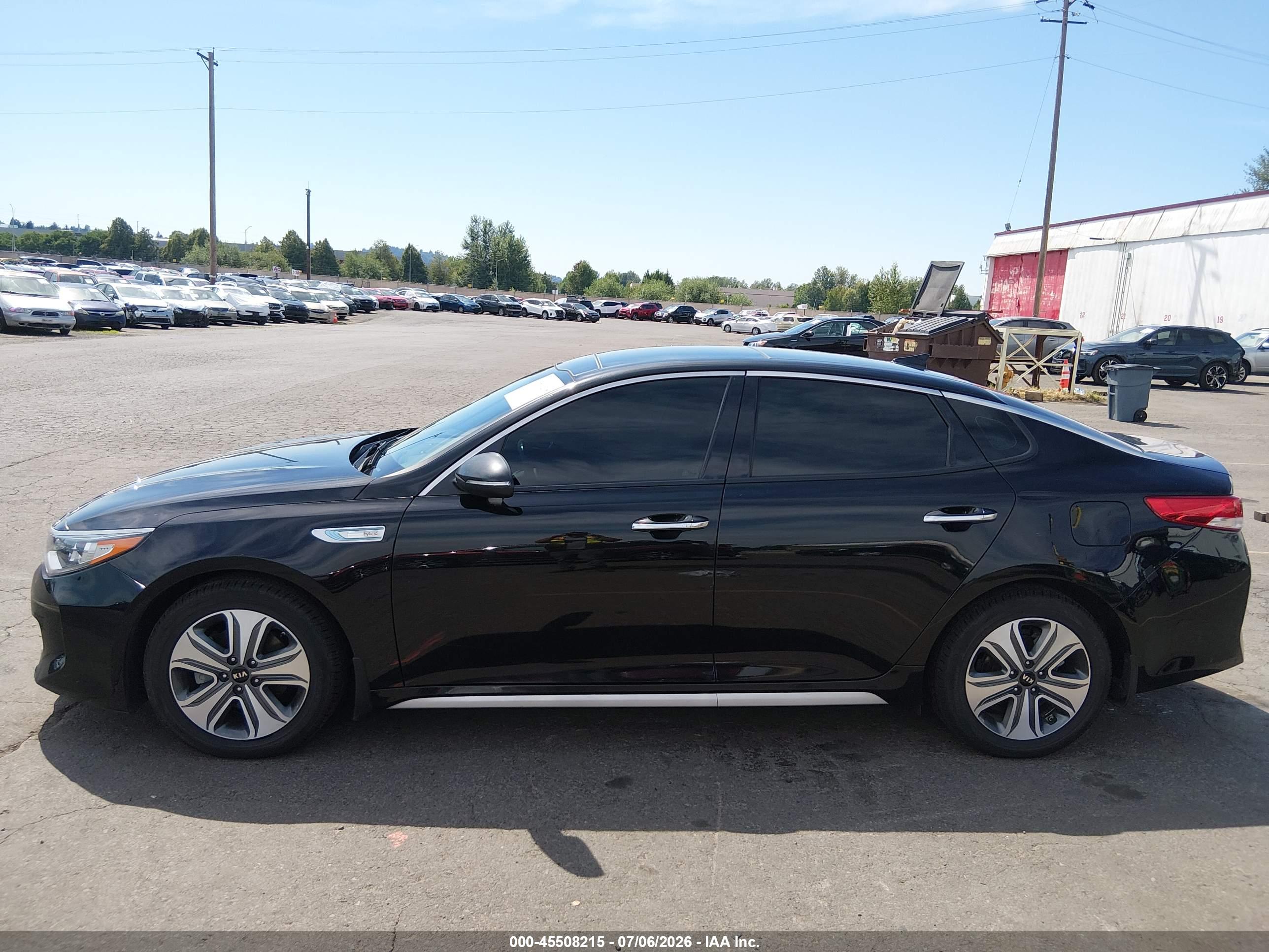 2019 KIA OPTIMA HYBRID EX
