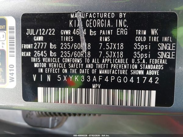 2023 KIA SPORTAGE EX