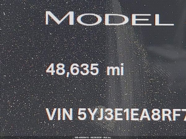 2024 TESLA MODEL 3