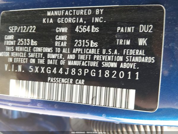 2023 KIA K5 GT