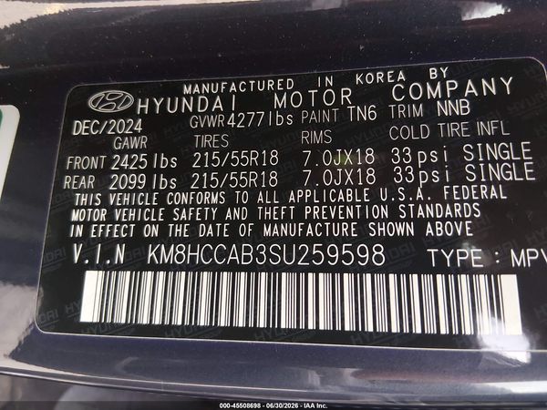 2025 HYUNDAI KONA SEL CONVENIENCE
