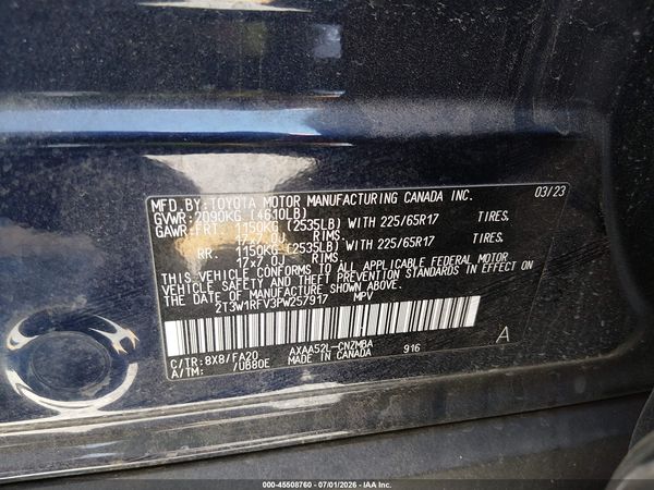 2023 TOYOTA RAV4 XLE