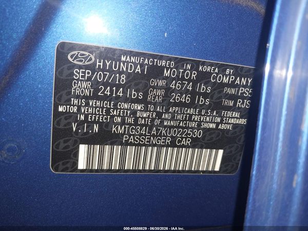 2019 GENESIS G70 2.0T ADVANCED