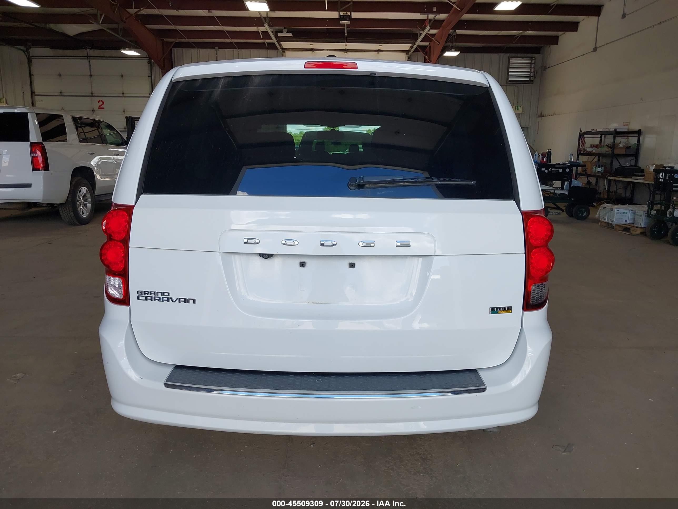 2018 DODGE GRAND CARAVAN SE