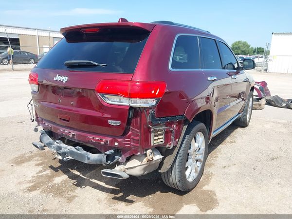 2016 JEEP GRAND CHEROKEE SUMMIT
