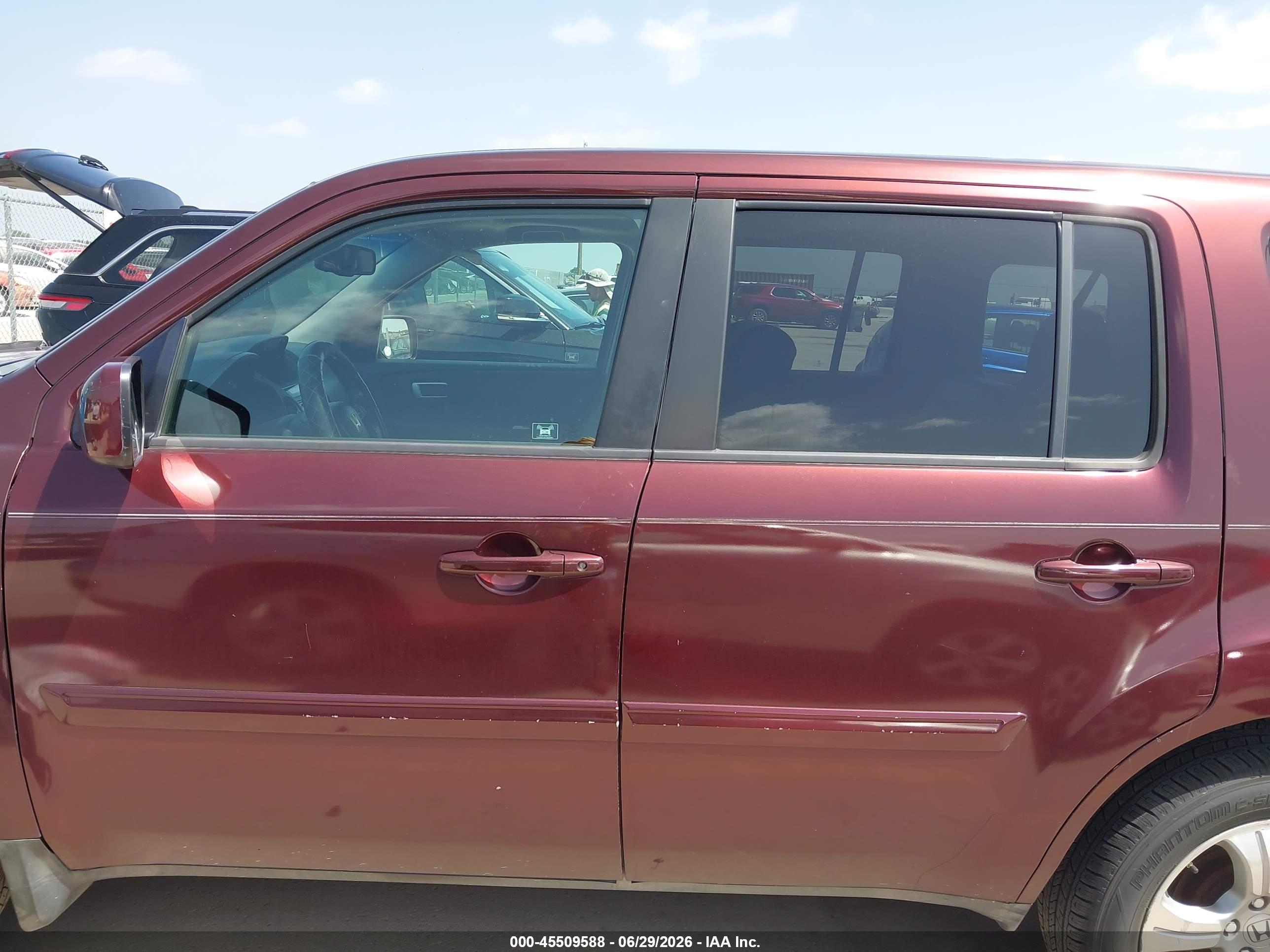 2012 HONDA PILOT EX-L