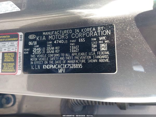 2019 KIA SPORTAGE LX