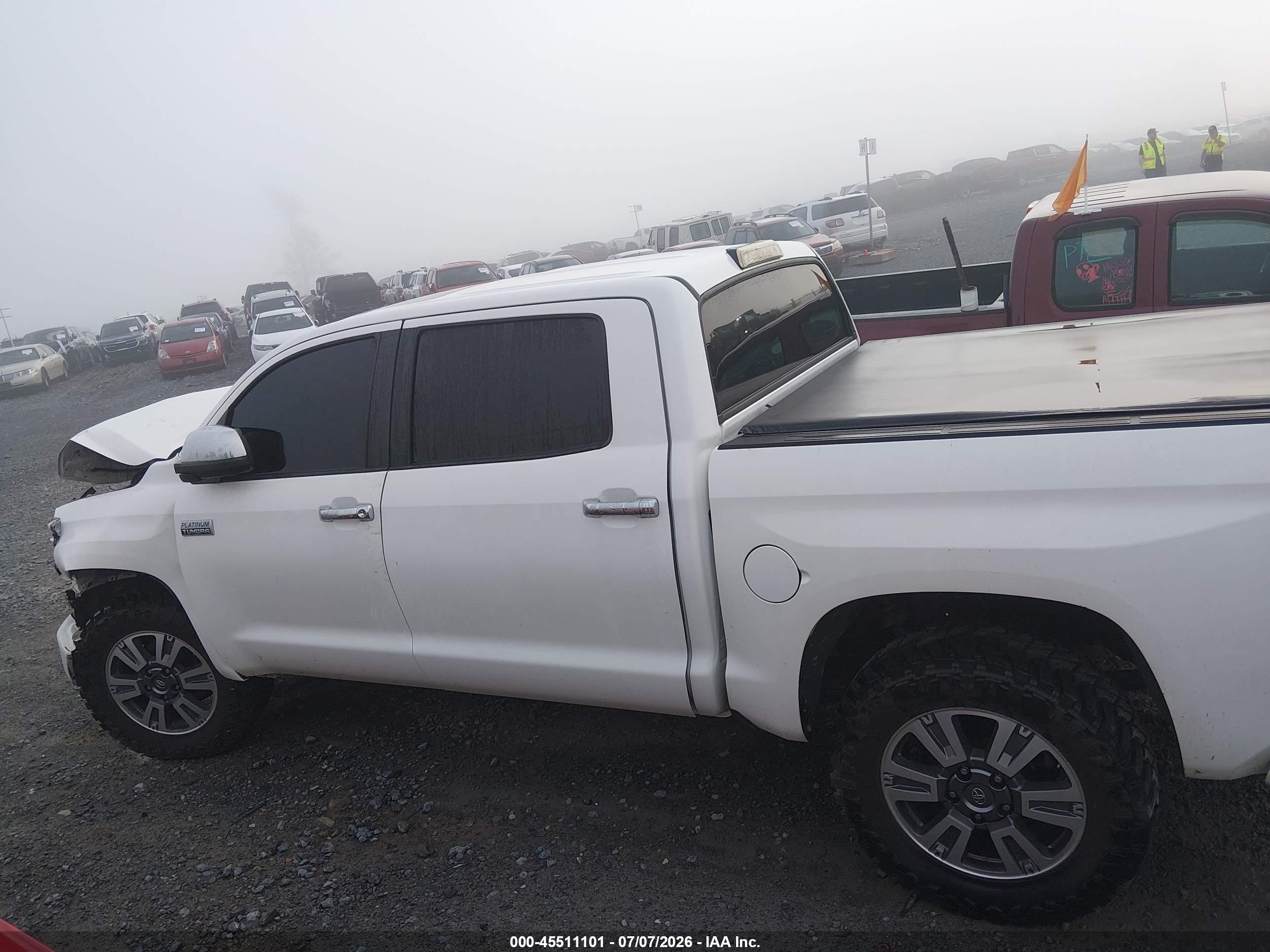 2019 TOYOTA TUNDRA PLATINUM 5.7L V8