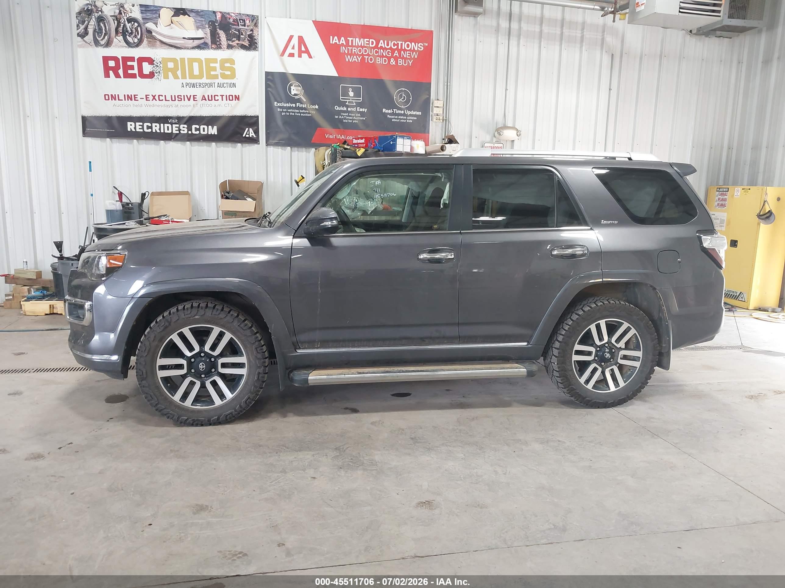 2018 TOYOTA 4RUNNER LIMITED