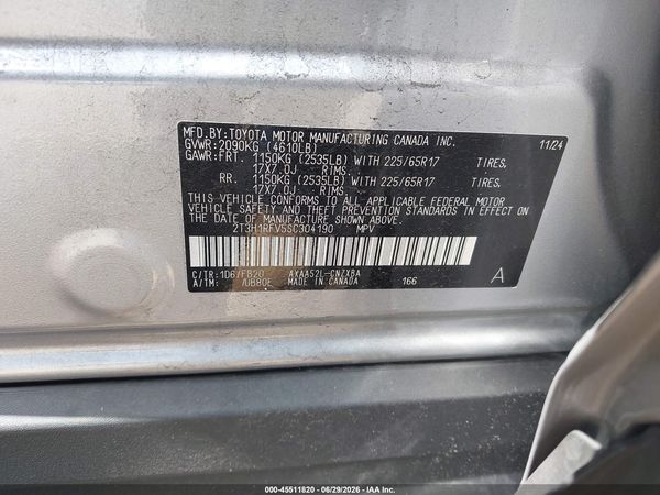 2025 TOYOTA RAV4 LE