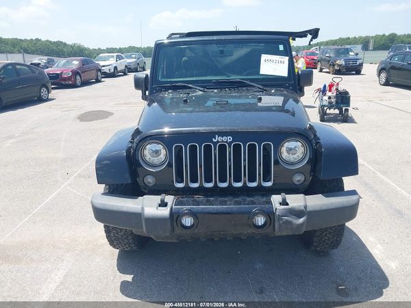 2018 JEEP WRANGLER JK SAHARA 4X4