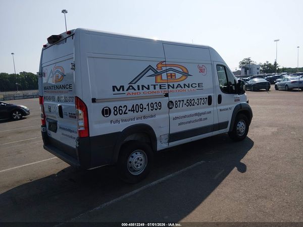 2017 RAM PROMASTER 1500 HIGH ROOF 136 WB