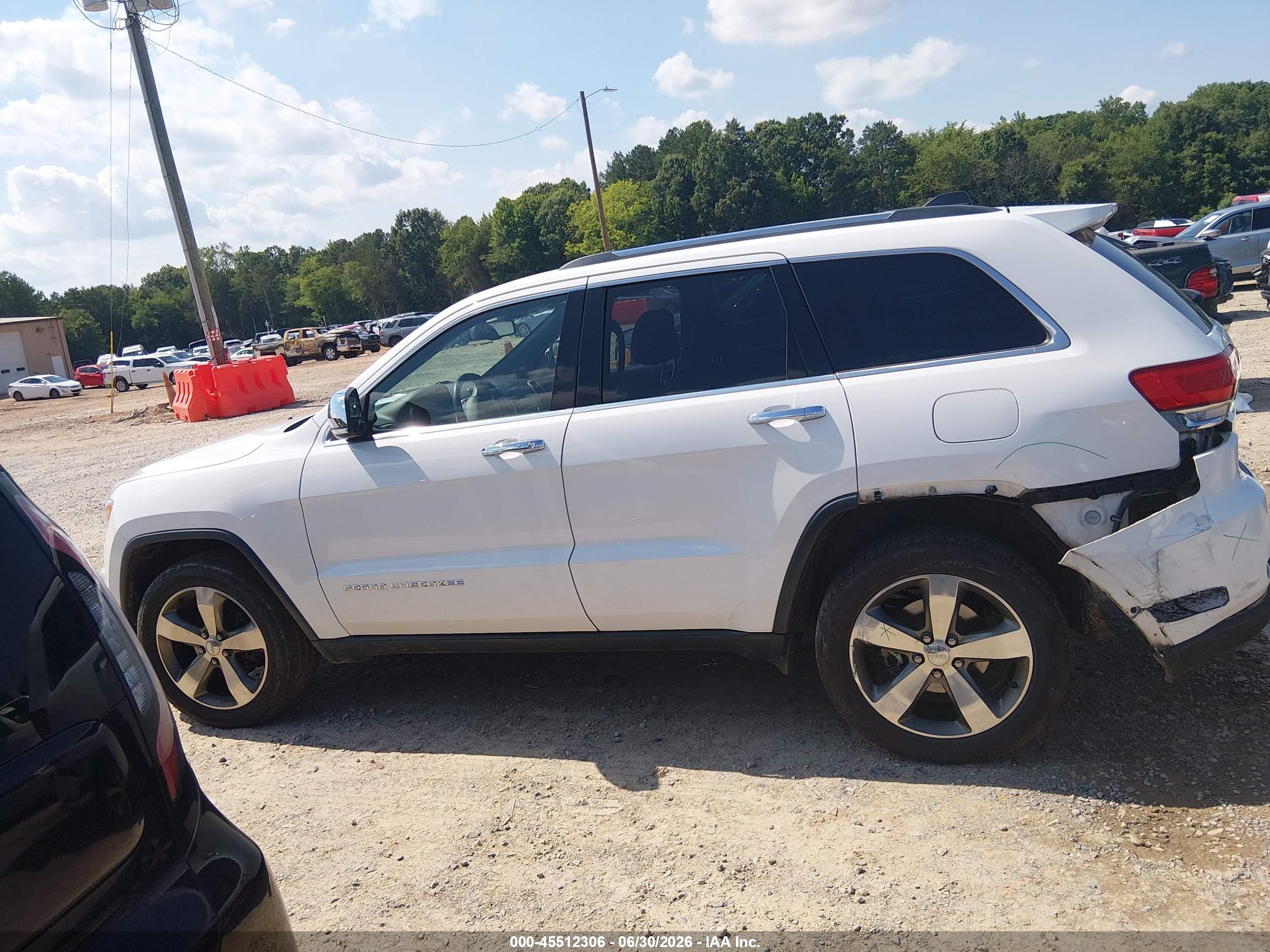 2016 JEEP GRAND CHEROKEE LIMITED