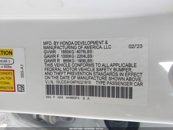 2023 ACURA INTEGRA A-SPEC