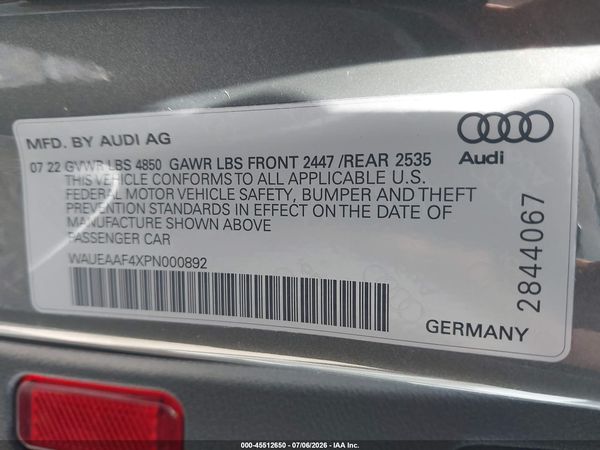 2023 AUDI A4