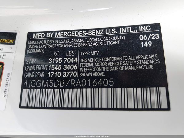 2024 MERCEDES-BENZ AMG EQE SUV 4MATIC