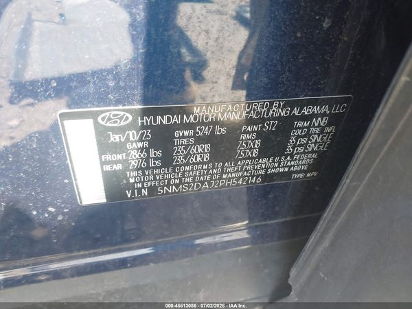 2023 HYUNDAI SANTA FE SEL