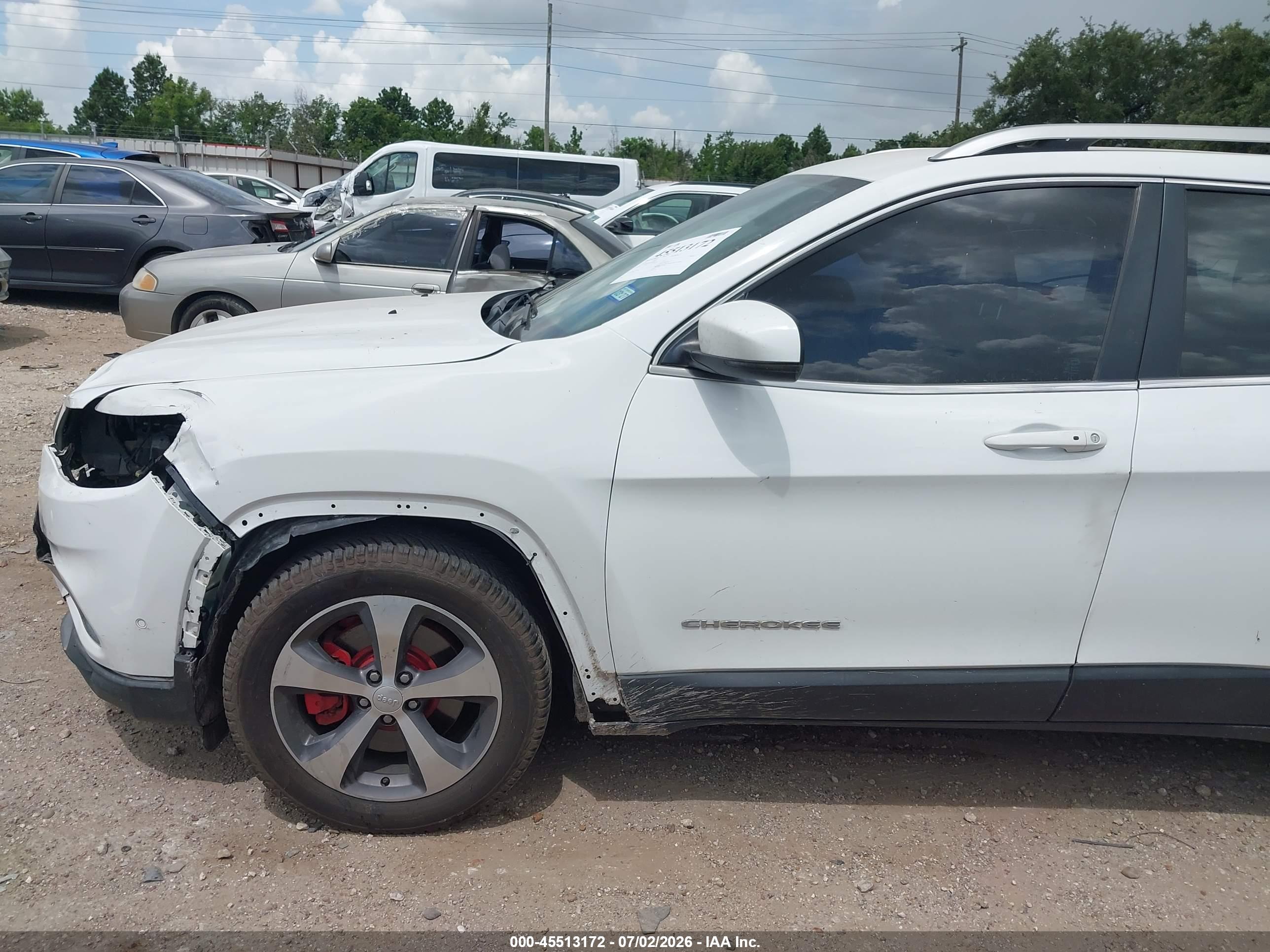2019 JEEP CHEROKEE LIMITED FWD