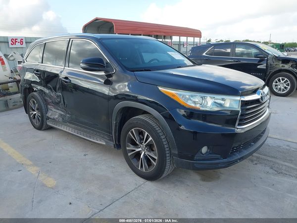 2016 TOYOTA HIGHLANDER XLE V6