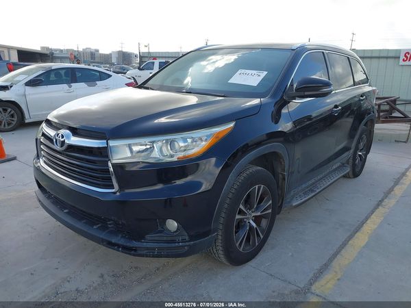 2016 TOYOTA HIGHLANDER XLE V6