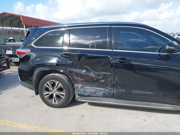 2016 TOYOTA HIGHLANDER XLE V6