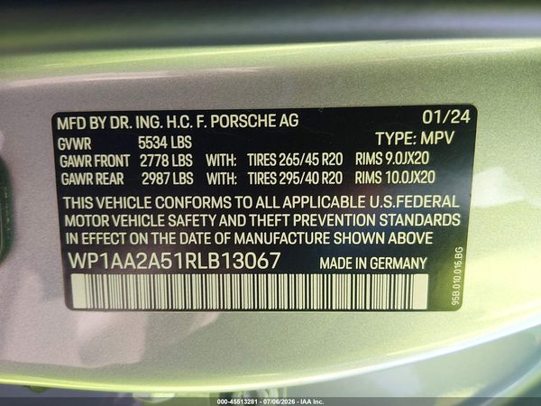 2024 PORSCHE MACAN T