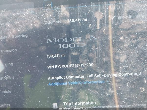 2018 TESLA MODEL X 100D/75D/P100D