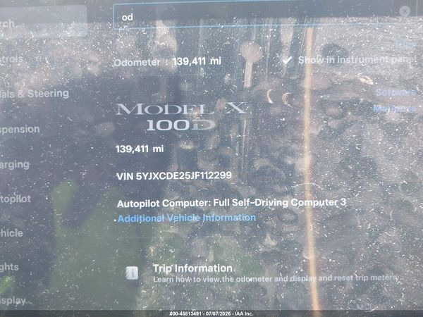 2018 TESLA MODEL X 100D/75D/P100D