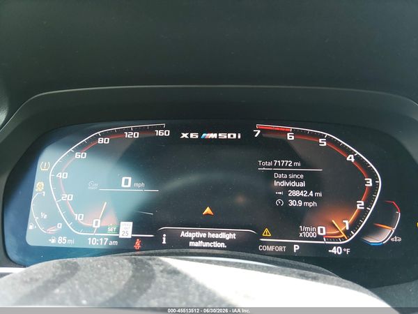 2020 BMW X6 M50I — I7