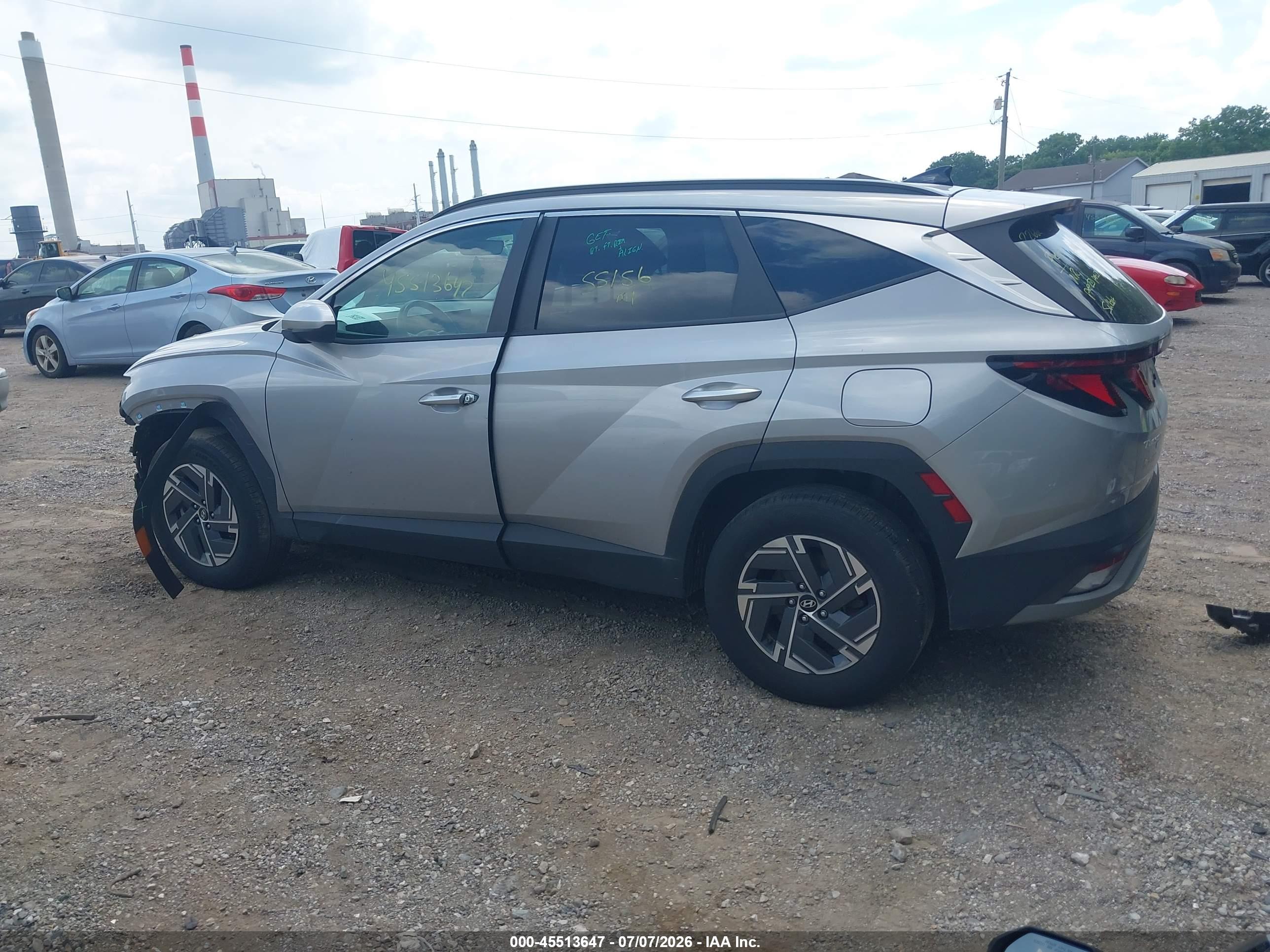 2025 HYUNDAI TUCSON HYBRID BLUE