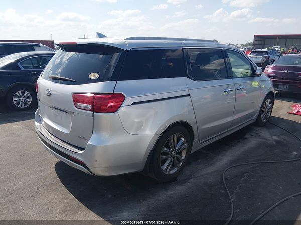 2016 KIA SEDONA SX LUXURY