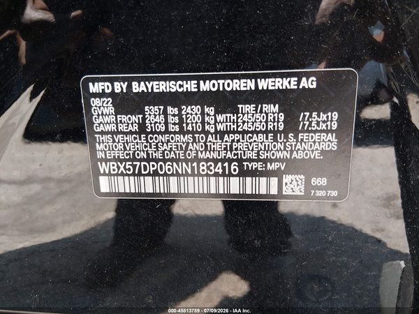 2022 BMW X3 xDrive30i
