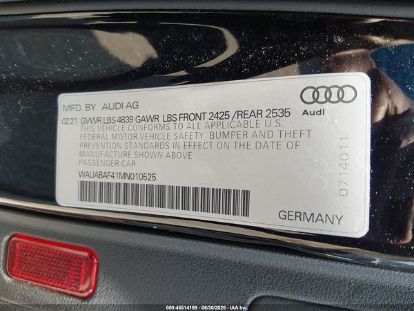 2021 AUDI A4
