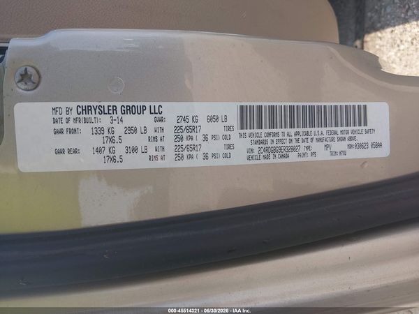 2014 DODGE GRAND CARAVAN AMERICAN VALUE PKG