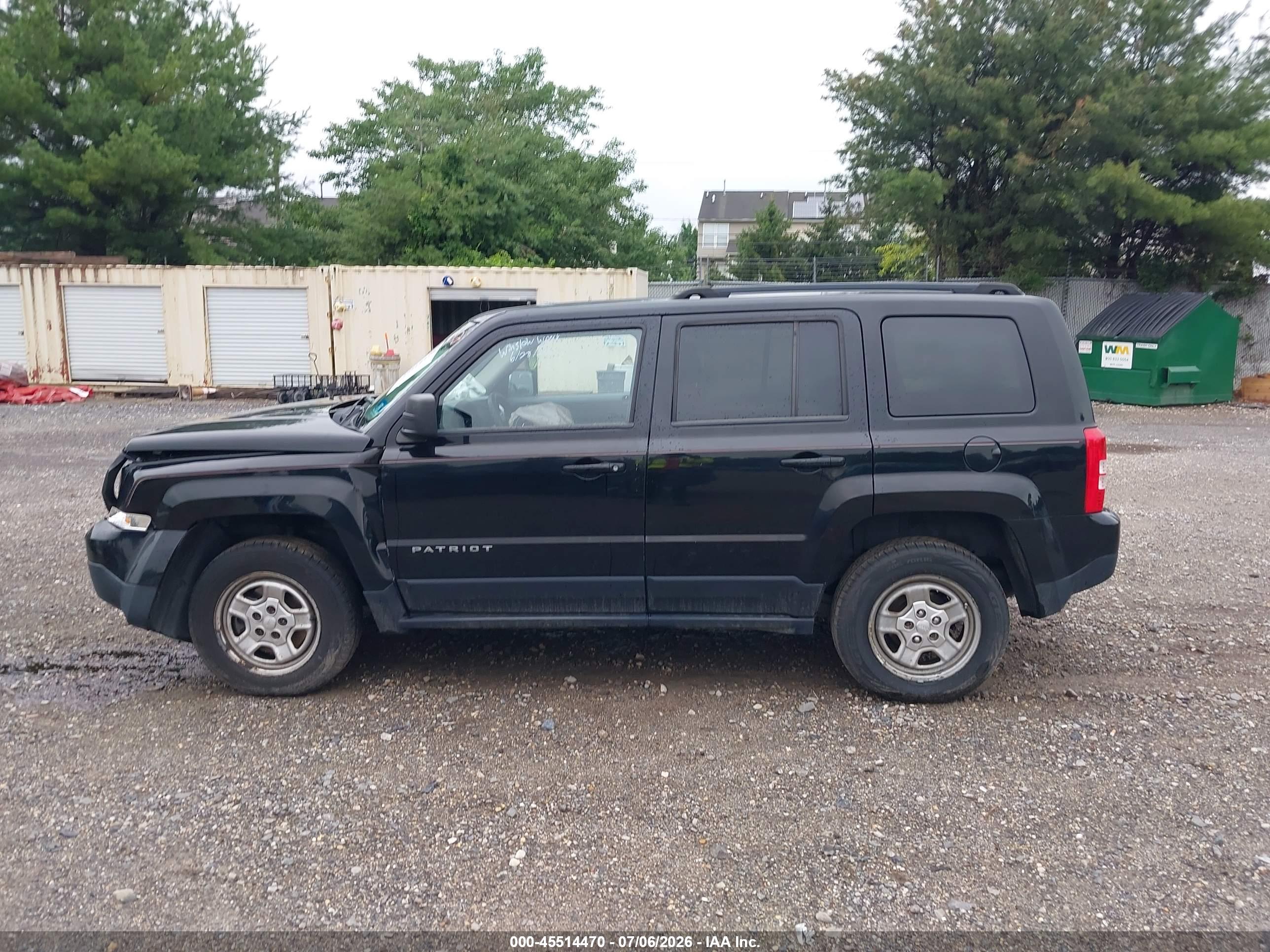 2016 JEEP PATRIOT SPORT