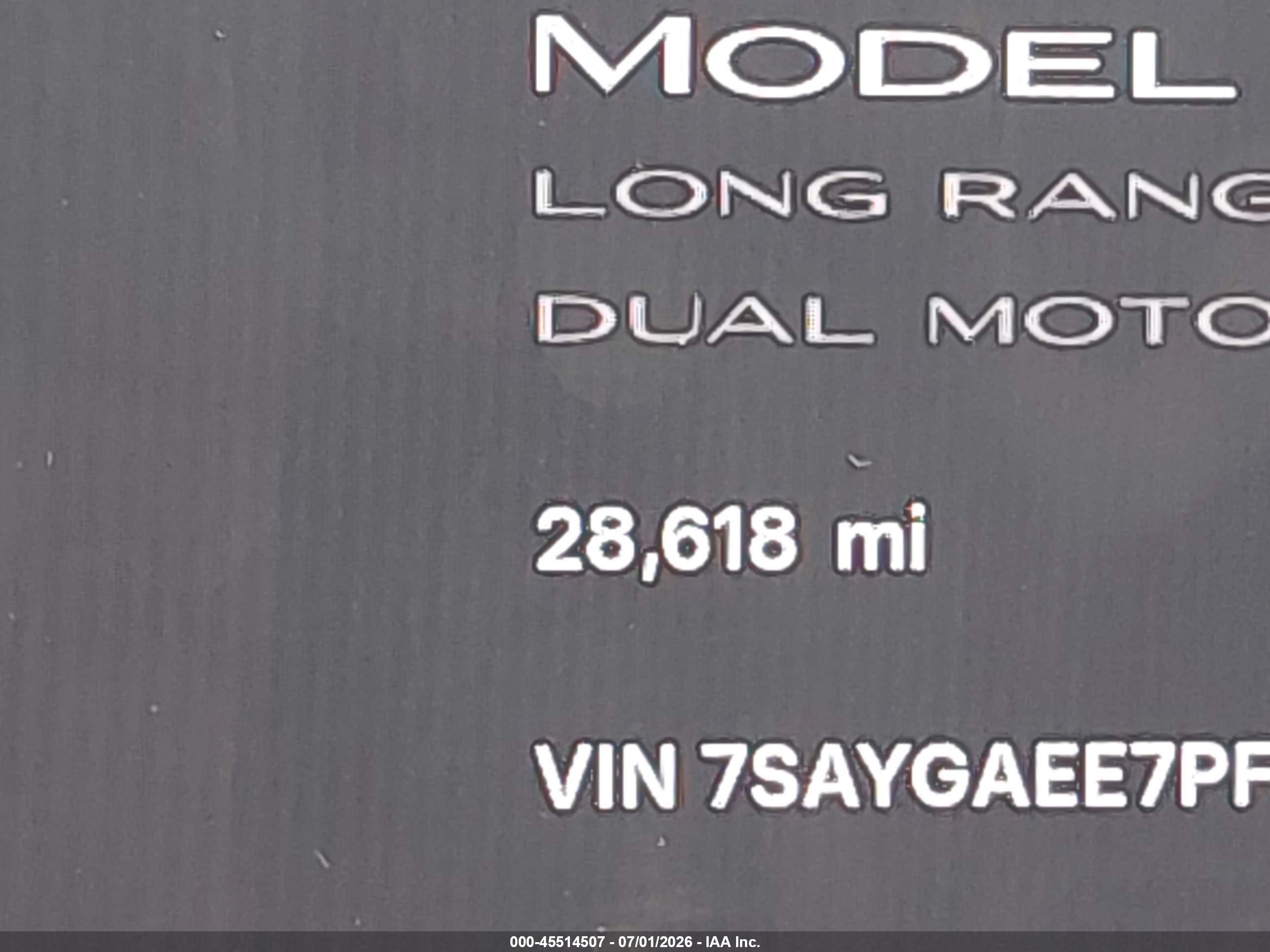 2023 TESLA MODEL Y